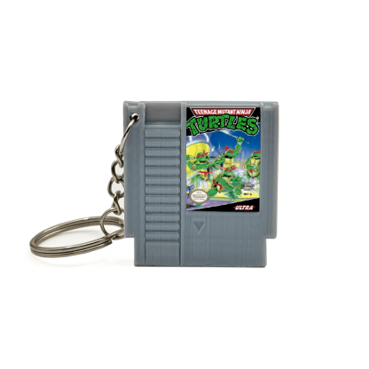 Llavero Cartucho NES juego Las Tortugas Ninja